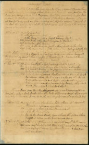The history of our nation can be tracked in the real estate records. Don’t believe it? Consider then that examiners are, at their core, historians of our properties. It is not uncommon for our team to examine handwritten deeds and hand-drawn surveys. These deeds date back centuries. Here is the legal description of George Washington’s estate, Mount Vernon, which he personally drafted from horseback in October, 1759!